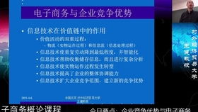 电子商务专业课程简介